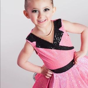 2 Tap/jazz “suit” style dance dress